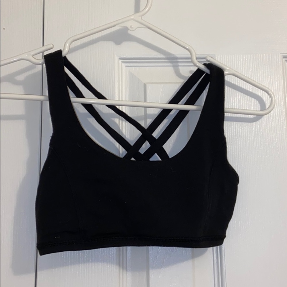 Black Lululemon Ivivva Sports Bra